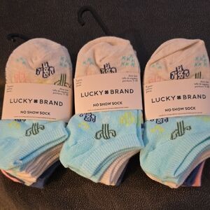 Lucky Brand No Show Socks - Multicolor Set